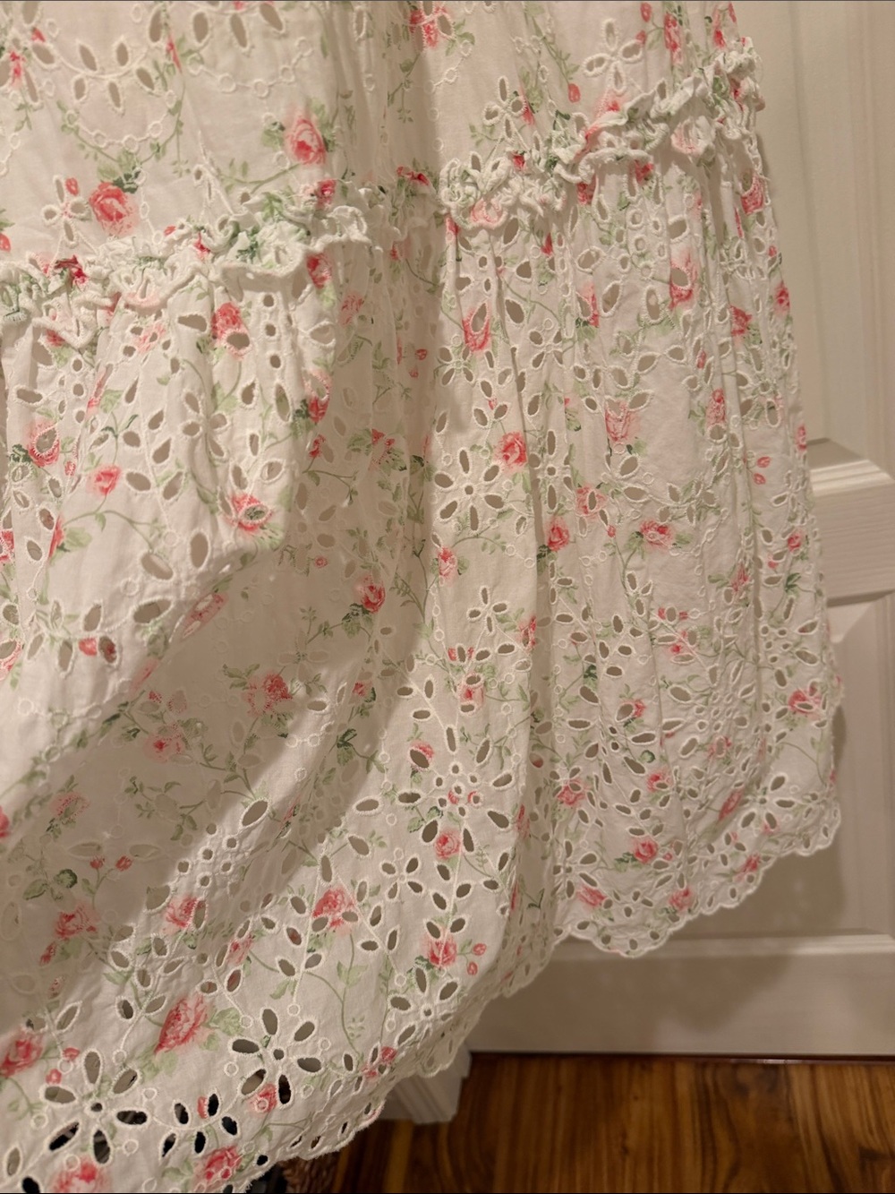 LoveShackFancy for Target Dress Clementine Ruffle Midi Eyelet
Dress Sz 12 - Picture 5 of 15